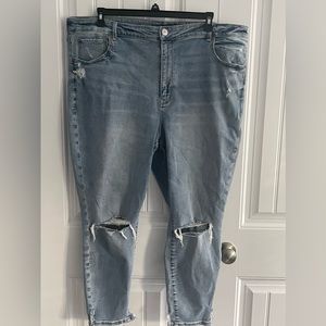 American Eagle Size 24 Super Hi-rise Jegging